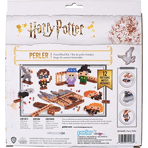Perler 3D Hogwarts Harry Potter Fuse Bead Craft Kit, Multicolor 2004 Piece