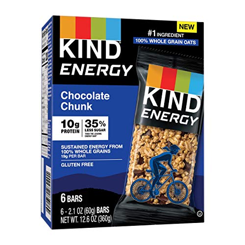 KIND Energy, Chocolate Chunk, 2.1 Oz (6 Count)