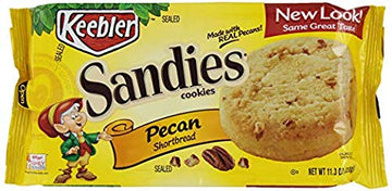 Keebler, Sandies, Shortbread Cookies, Pecan (Pack of 6)