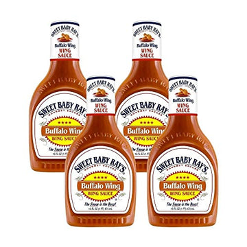 Sweet Baby Ray's Buffalo Wing, Wing Sauce, 16 Ounce (Pack of 4)