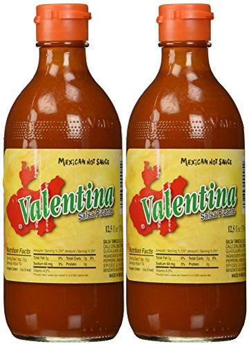 Valentina Salsa Picante Mexican Hot Sauce - 12.5 oz. (Pack of 2)