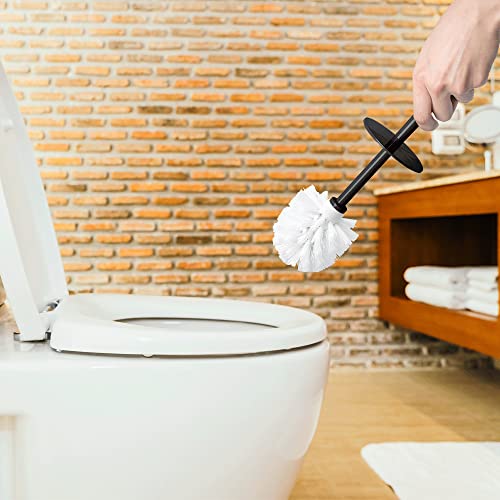 SEDLAV Toilet Bowl Brush Holder, Plastic Toilet Bowl Brush, Toilet Bowl Cleaners, Toilet Brush, Bathroom Cleaner (Black)