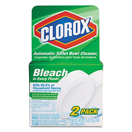 Clorox 30024CT Automatic Toilet Bowl Cleaner 3.5 oz Tablet 2/Pack 6 Packs/Carton