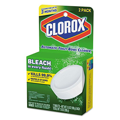 Clorox 30024CT Automatic Toilet Bowl Cleaner 3.5 oz Tablet 2/Pack 6 Packs/Carton