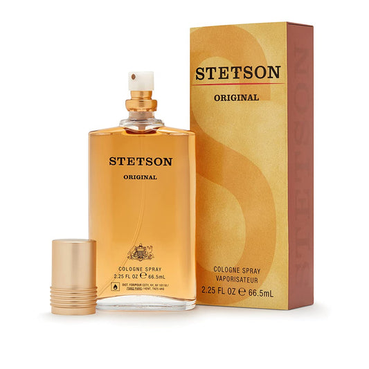 STETSON Original Cologne Spray for Men | Legendary Men's Eau de Cologne | A Bold & Classic Mens Fragrance | 2.25 Fl Oz
