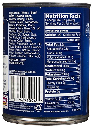 Progresso Traditional Soup - Beef Barley - 19 oz