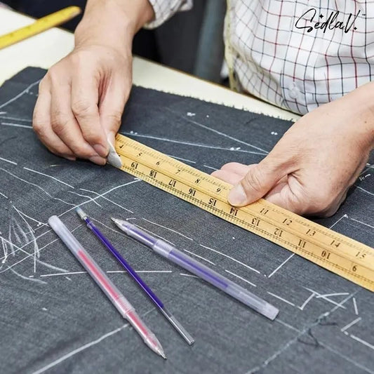 SEDLAV Heat Erasable Pen Fabric Marker - Precision Labeling for Sewing and Crafting. Create, Mark, and Erase with Ease. Elevate Your Fabric Projects with SEDLAV's Marking Solution
