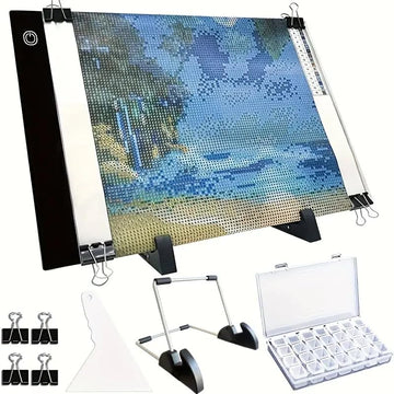SEDLAV Enhance Your Creativity with The A4 LED Light Pad for DIY Diamond Painting - USB Powered Drawing Copy Board