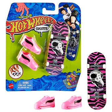Hot Wheels Skate Veículo de Brinquedo Skateboard Skull Grind™ com Tenis