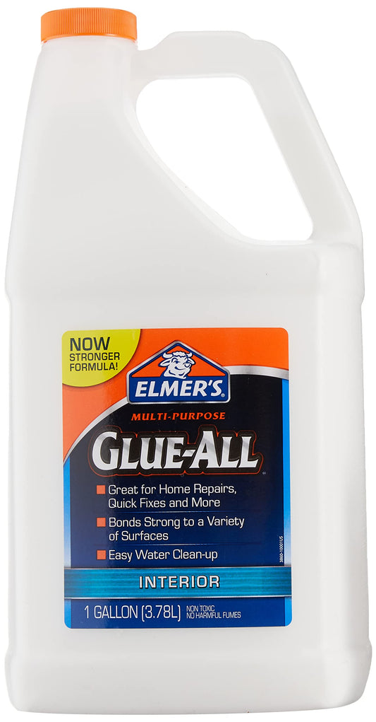 Elmer's E3860 Multi-Purpose Glue-All, 1 Gallon, White