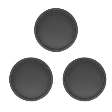SEDLAV Round Cake Pan, 9" Diameter, Gray (3 Pack)