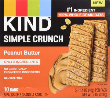 Kind Bar Smpl Crnch Pnt Bttr, 7 Ounce