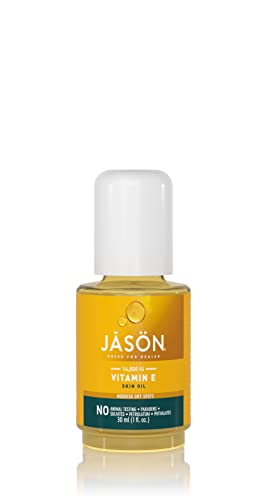 Jason Skin Oil, Vitamin E 14,000 IU, Lipid Treatment, 1 Oz