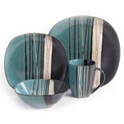 Better Homes & Gardens Bazaar 16-piece Dinnerware Set (Teal)