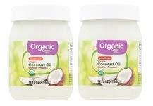 Great Value Organic Unrefined Virgin Coconut Oil, 14 fl oz (Pack of 2)