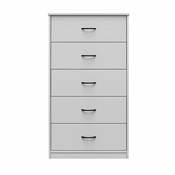 SEDLAV Classic 5 Drawer Dresser (Gray)