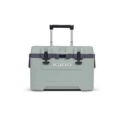 Overland 52 qt. Ice Chest Cooler with Wheels, Green