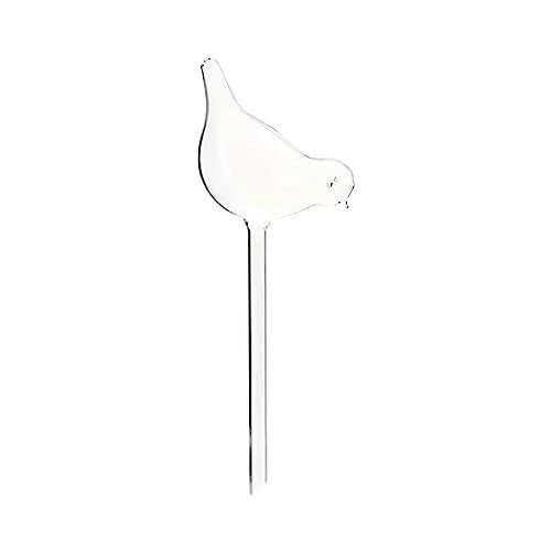 SEDLAV Plant Waterer Automatic Self Watering Globes, Bird Shape Design Hand Blown Glass Plant Watering Bulbs Garden Water Device