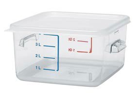 Rubbermaid Square Space-Saving Containers 2 qt.