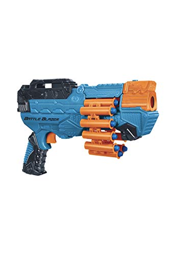 Battle Blazer, ADVENTURE FORCE 12DARTS, AUTO-ADVANCING Belt Blaster. PISTOLA DE DARDOS CON 12 INCLUIDOS DARDOS.