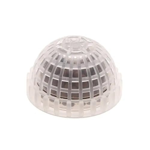 SEDLAV Clear Container Aquatic Ball Aquarium - Eco-Friendly, Non-Toxic Plastic - Fish Tank Decorations with Mineral Ball & Grass Cultivation Platform - Easy Installation & Removal