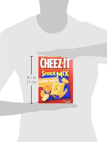 Cheez-It Snack Mix, Double Cheese, 9.75-Ounce Boxes (Pack of 12)