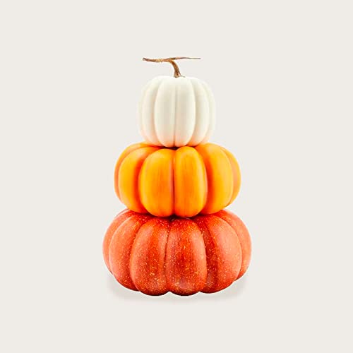 SEDLAV Stack Pumpkins Decoration, 22.5