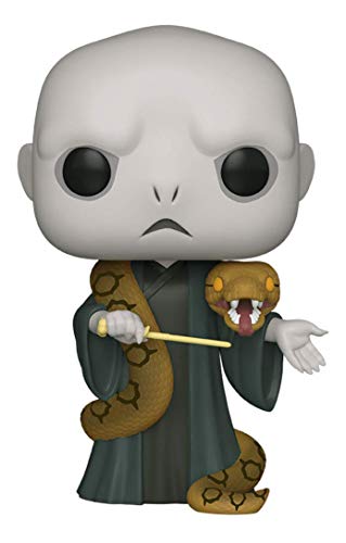 Funko Pop! Harry Potter: Harry Potter- 10" Voldemort with Nagini, Multicolor, Model:48037