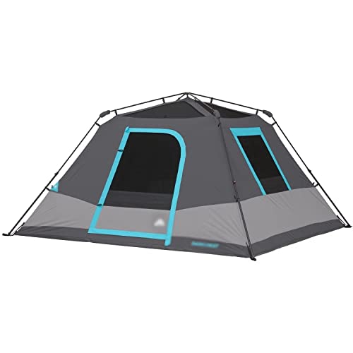 6-Person Dark Rest Instant Cabin Tent, Easy 60-Second Setup