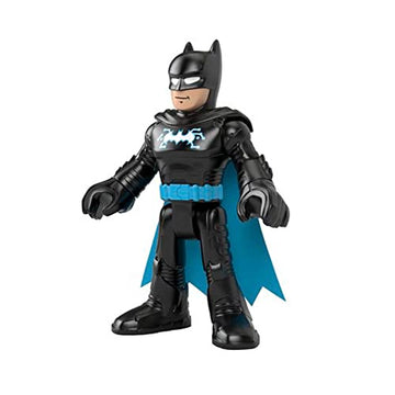 Fisher-Price Imaginext DC Super Friends Batman XL – Bat Tech Blue, 10-inch poseable figure for preschool kids ages 3 to 8 years