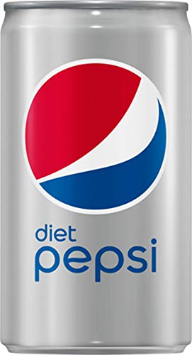Diet Pepsi Cola, 7.5 Fl Oz Mini Can (Pack of 15, Total of 122.5 Oz)