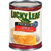 Lucky Leaf Pie Filling Apple - 12 Pack