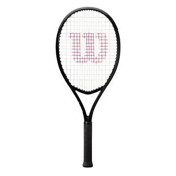 WILSON XP 1 Adult Recreational Tennis Racket - Grip Size 3-4 3/8", Black