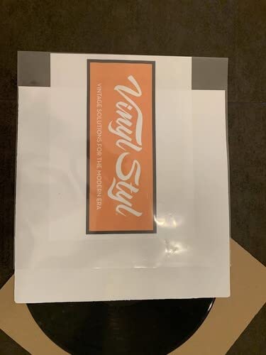 Vinyl Styl 12 Inch Outer Record Sleeves - Easy Open - 500 Count Bulk (Crystal Clear)