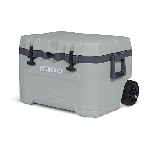 Overland 52 qt. Ice Chest Cooler with Wheels, Green