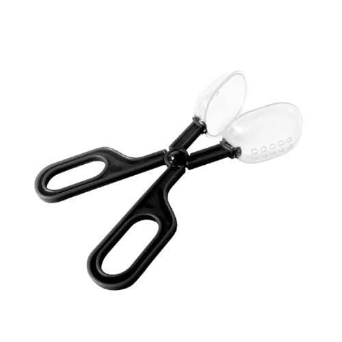 SEDLAV Reptile Lizards Tweezers, Pet Raising Feeding Tool Clips, Versatile Reptile Care Essentials: Transparent Clips, Cleaning Tools, and Feeding Accessories for Turtles, Lizards, and Geckos 1 PCS