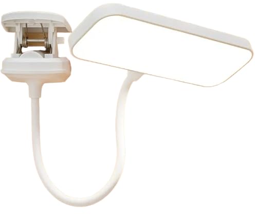 SEDLAV Reading Light - LED Desk Lamp with Eye-Caring Technology - USB Clip-on Reading Light with Dimmable Office Lamp, Compact Portable Design,Book Light for Bedroom