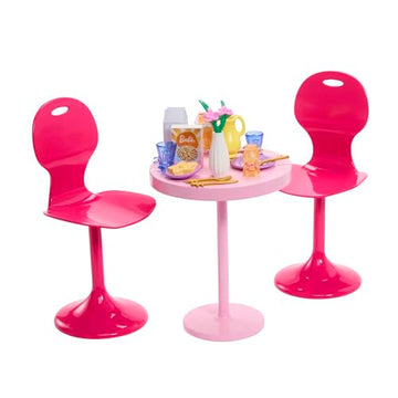 Barbie Accesorios para Muñeca Mesa de Desayuno