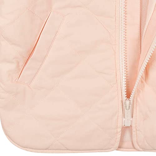 GerberBaby GirlsToddler Hooded Quilted JacketPink12 Months