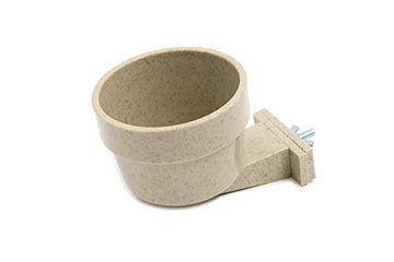 Happy Home Pet Products Quick Lock Cage Bowls for Dogs (10 Ounce)