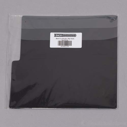 Bu DLPP30K5PK LP BLK Divider Card 12X13 30 GG 5PK