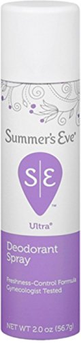 Summer's Eve Feminine Deodorant Spray Ultra Extra Strength 2 oz (Pack of 10)