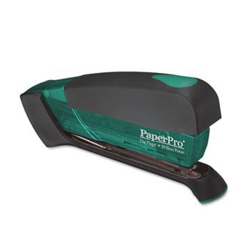 inPOWER 20 Desktop Stapler, 20-Sheet Capacity, Green