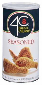 4C Seasoned Bread Crumbs 24 oz (Pack of 12)