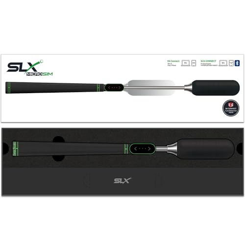 SLX MicroSim Home Golf Simulator by SwingLogic with Exclusive 12-Month E6 Connect Access