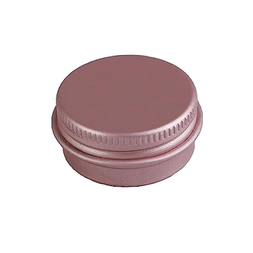 SEDLAV Empty Aluminum Pot Jars Refillable Cosmetic Containers With Lid - Great for Lip Balm, Cream, Eyeshadow or Other Cosmetic Samples - Small Containers With Lids for Safe