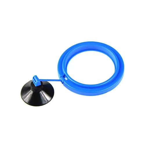 SEDLAV Aquarium Fish Feeder - Premium-Quality Food-Grade Plastic, Non-Toxic Fish Feeding Ring - Floating Food Circle with Suction Cup - Reduces Waste, Keeps Water Clean, Enhances Feeding Efficiency