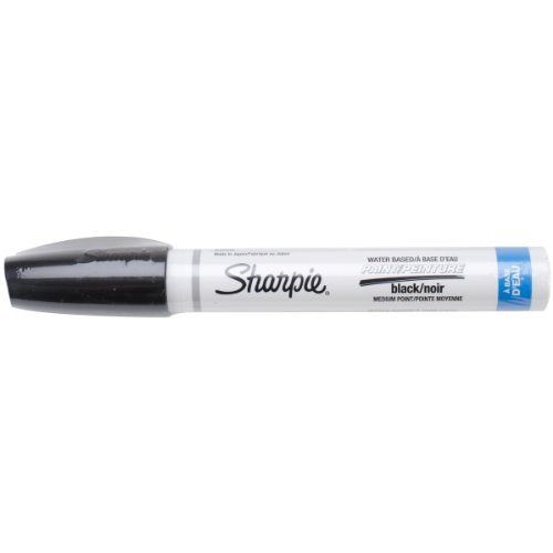 Sharpie Medium Point Poster Paint Marker-Black Fabric