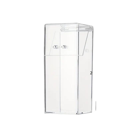 SEDLAV Dust-proof Pencil Box, Transparent Marker Pen Holder, Student Stationery Storage Case, Desktop Small Item Storage Shelf, Office Supplies Organizer Box, Organizer Supplies