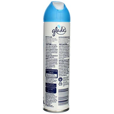 Glade Aerosol Air Freshener Clean Linen , 8 OZ